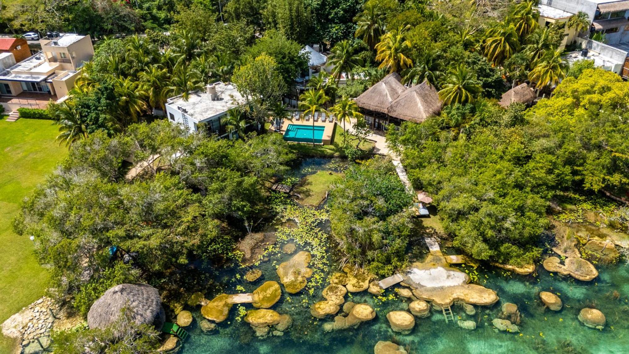 Azulea Bacalar Hotel & Spa - Lagoon Front (Adults Only) Exterior photo